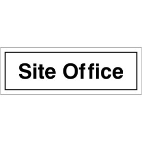 Site Office Door Sign Site Office Door Sign