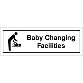 Baby Changing Facilities Door Sign Baby Changing Facilities Door Sign