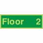 Floor 2 - Floor Level Identification Sign