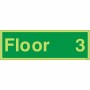 Floor 3 - Floor Level Identification Sign