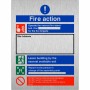 Fire Action Construction Site Notice Sign