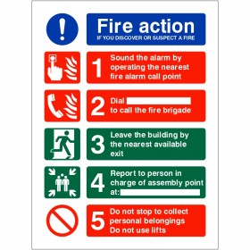 If You Discover Or Suspect A Fire Sign If You Discover Or Suspect A Fire Sign