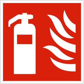 Fire Extinguisher Symbol Sign Fire Extinguisher Sign | Rainbow Safety