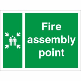 Fire Assembly Muster Point Sign Fire Assembly Muster Point Sign