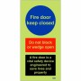 Fire Door Keep Closed - A Fire Door Is Vital Sign