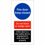 Fire Door Keep Closed - A Fire Door Is Vital Sign
