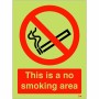 This Is A No Smoking Area Sign