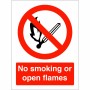 No Smoking In This Area Sign