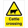 Cattle Crossing Sign