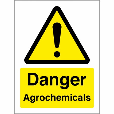 Danger Agrochemicals Sign
