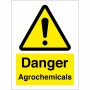 Danger Agrochemicals Sign