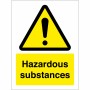 Hazardous Substances Sign