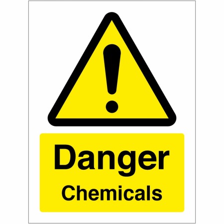 Danger Chemicals Sign