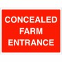 Concealed Farm Entrance Sign