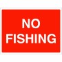 No Fishing Sign