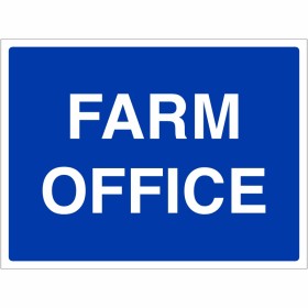 Farm Office Sign