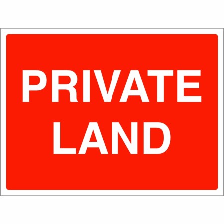 Private Land Sign