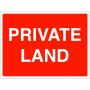 Private Land Sign