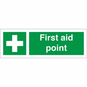First Aid Point Sign First Aid Point Sign