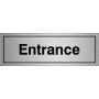 Entrance Door Sign - Aluminium