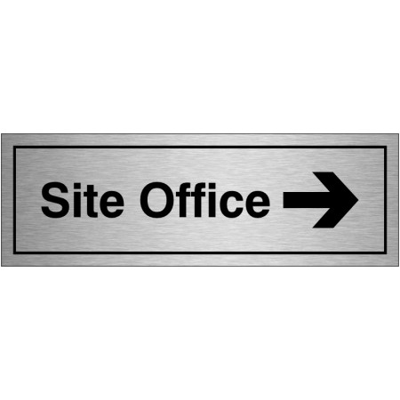 Site Office Right Door Sign