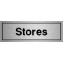 Stores Door Sign Aluminium