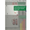 Fire Action Notice Sign - If Fire Breaks Out In Your Flat