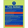 Fire Action Notice Sign - If Fire Breaks Out In Your Flat