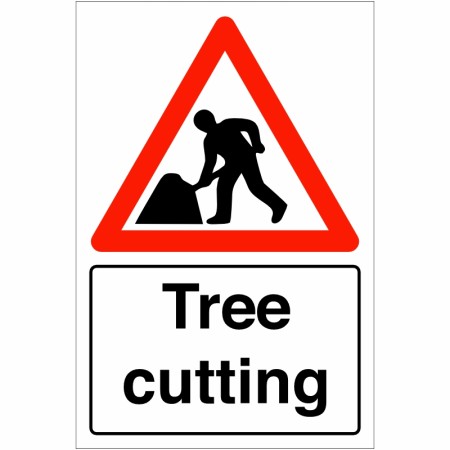 Tree Cutting Sign