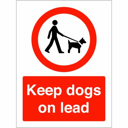 Keep Dogs On Lead Sign