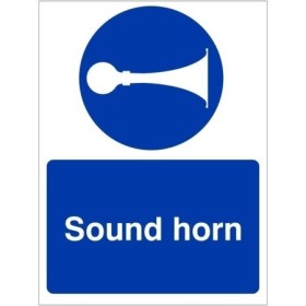 Sound Horn Sign