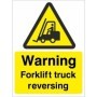 Forklift Truck Reversing Warning Sign