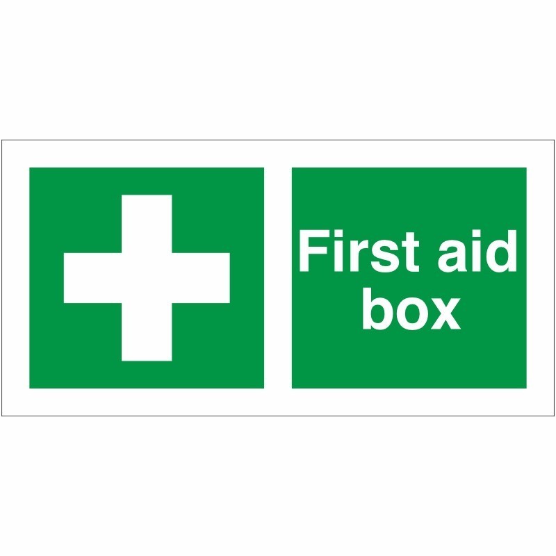 First Aid Box Sign | Safety Signs UK