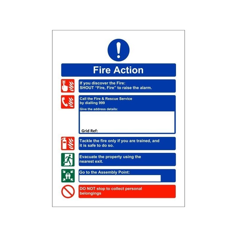 Fire Out Sign