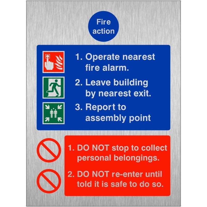 Operate Nearest Fire Alarm Sign | Safety Signs UK