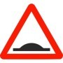Speed Bump Traffic Sign