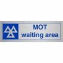 MOT Waiting Area Sign | Safety Signs UK