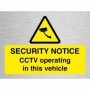 CCTV Security Notice CCTV Operating In This Vehicle Sign | Safety Signs UK