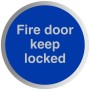 Fire Door Keep Locked Sign | Safety Signs UK