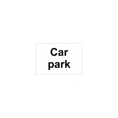 Cark Park Sign 300 x 200mm