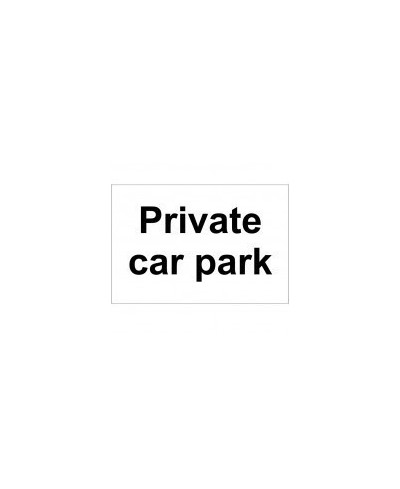 Private Car Park Sign 300 x...