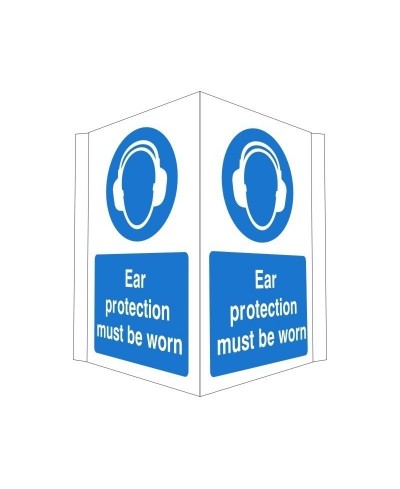 Ear Protection Must Be Worn Projecting Sign 