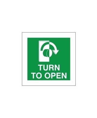 Turn To Open Clockwise...