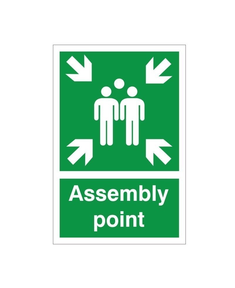 Assembly Point Sign - 200mm x 300mm
