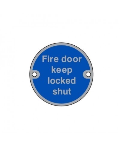 Fire Door Keep Locked Shut...