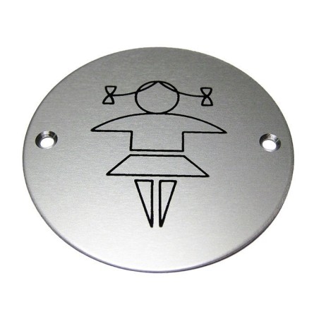 Girls Toilet Aluminium Sign