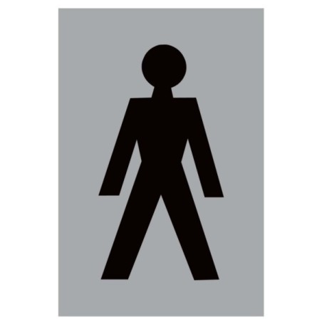 Male Aluminium Door Sign