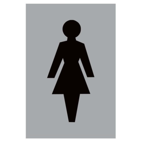 Female Aluminium Door Sign