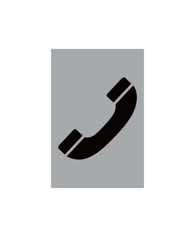 Aluminium Telephone Sign