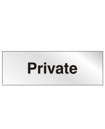Prestige Private Sign 